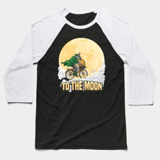 Bitcoin to the moon Baseball T-Shirt